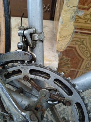 Bicicleta Clásica de  carreras Gris