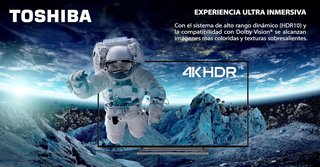 - Toshiba Smart TV 50" 4K Ultra HDR