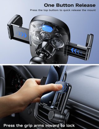Soporte móvil coche 360° rotación compatible