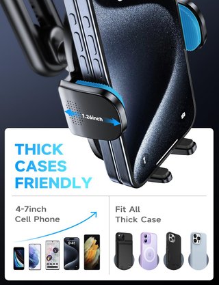 Soporte móvil coche 360° rotación compatible