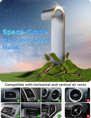 Soporte móvil coche 360° rotación compatible