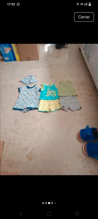 Lote ropa infantil 3-6 meses