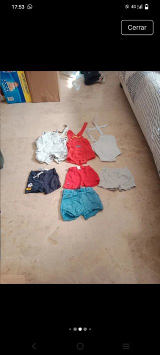 Lote ropa infantil 3-6 meses