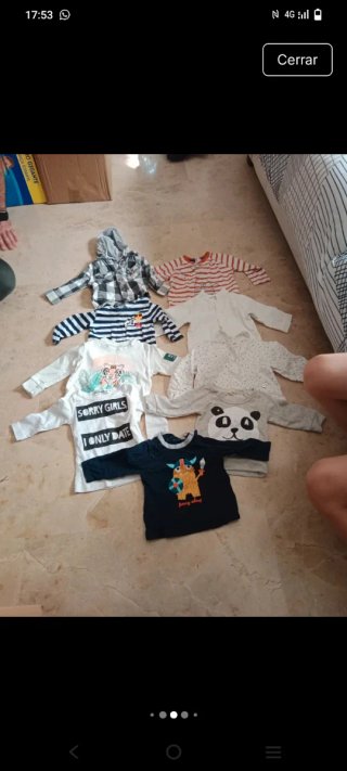 Lote ropa infantil 3-6 meses