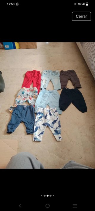 Lote ropa infantil 3-6 meses