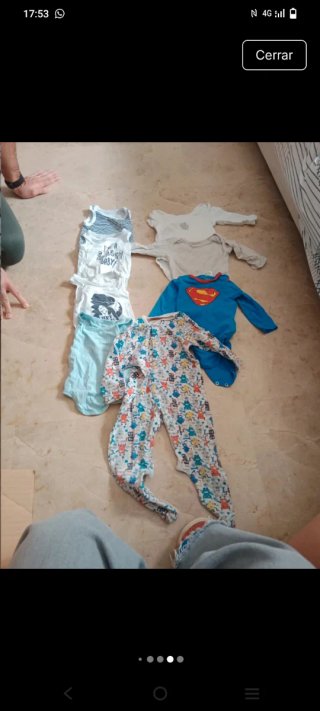 Lote ropa infantil 3-6 meses