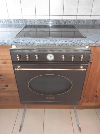 Cocina-horno SMEG con vitrocerámica