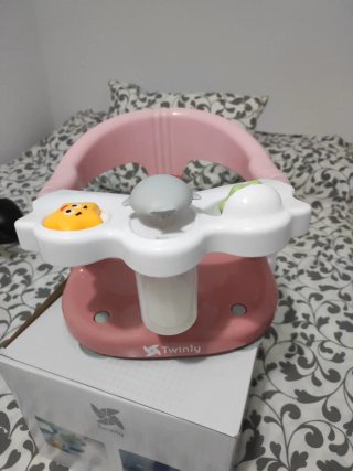 Asiento Baño Bebé Niña Rosa