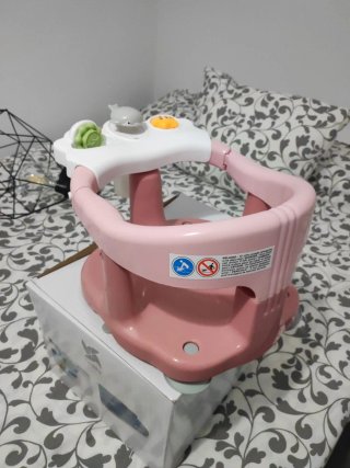 Asiento Baño Bebé Niña Rosa