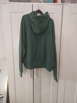 Sudadera Bershka Verde Hombre