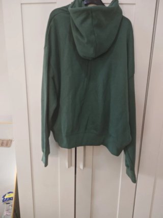 Sudadera Bershka Verde Hombre
