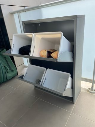 Cubo Basura y Reciclaje 4 Compartimentos