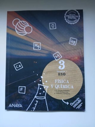 Libro fisica y quimica 3 eso Anaya 1 trimestre