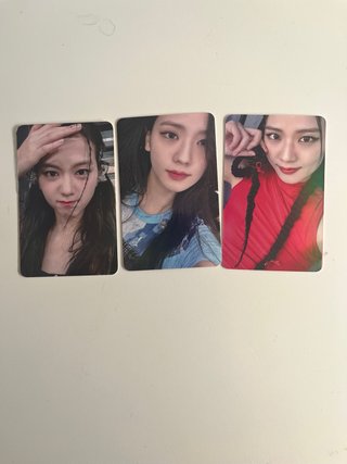 3 Lomocards Jisoo BLACKPINK