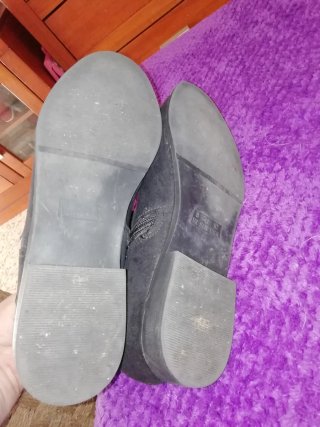 Botas de ante negras