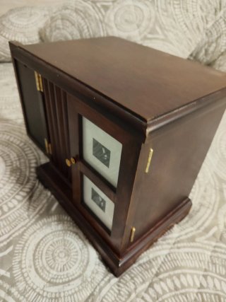 Mueble Madera Fotos Adorno Tocador