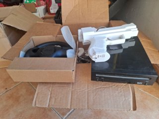 Pack Wii Completo: Consola, 18 Juegos, Volante y P