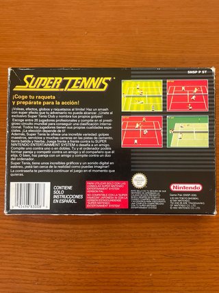🇪🇸SUPER TENNIS SNES