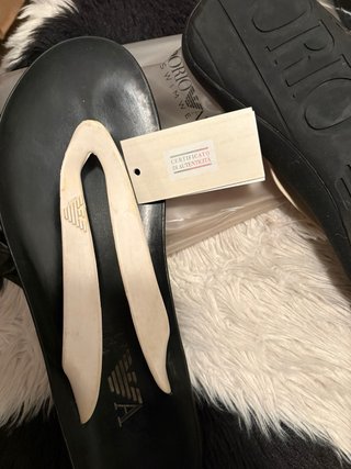 Infradito Emporio Armani Nere e Bianche