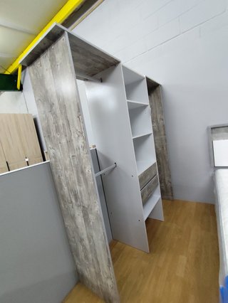 Armario Vestidor Abierto 180 cm Moderno y Práctico