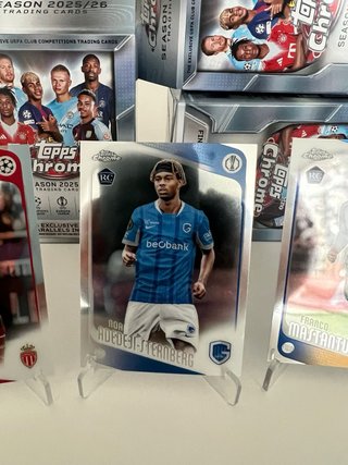 Lote Topps Chrome UCC 25/26 Rookie Cards