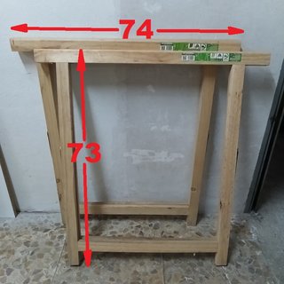 Caballetes de madera (2)