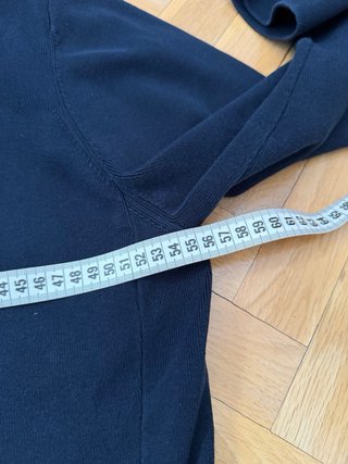 Cárdigan Massimo Dutti Azul Marino Talla L