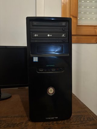 Ordenador y Monitor Acer LG Negro