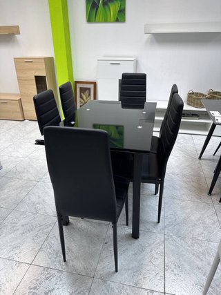 PACK MESA EXTENSIBLE + 6 SILLAS - Estreno Málaga