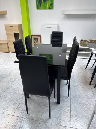 Lote Mesa de Comedor (7 Piezas) NUEVO - Sevilla