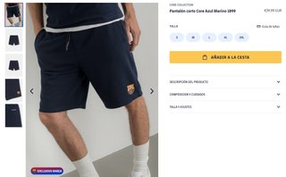 Conjunto FC Barcelona - Hombre