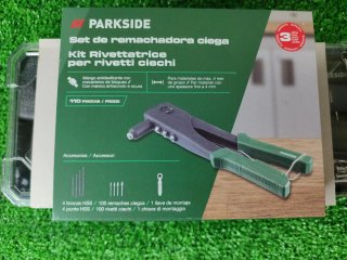 Kit Remachadora Parkside con Accesorios