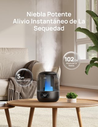 Dreo humidificador silencioso niebla fría bebés