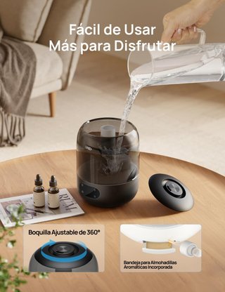 Dreo humidificador silencioso niebla fría bebés