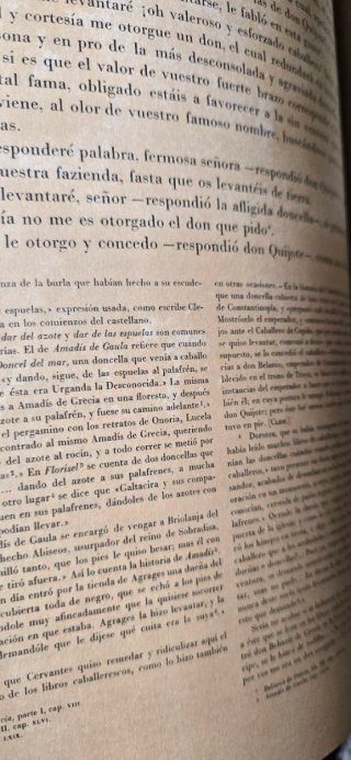 El Ingenioso Hidalgo D. Quijote de La Mancha.