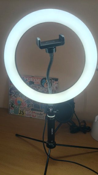 Aro de Luz LED Wonew con Trípode