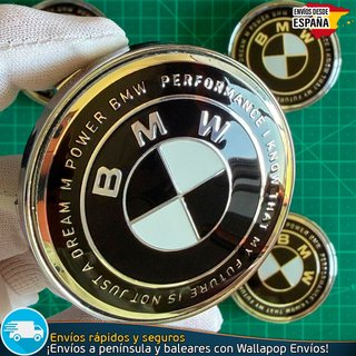 Tapas BMW M Power 60mm x4 Tapacubos Bujes Llantas
