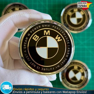 Tapas BMW M Power 60mm x4 Tapacubos Bujes Llantas