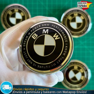 Tapas BMW M Power 60mm x4 Tapacubos Bujes Llantas