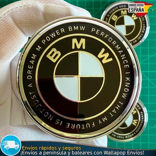 Tapas BMW M Power 60mm x4 Tapacubos Bujes Llantas