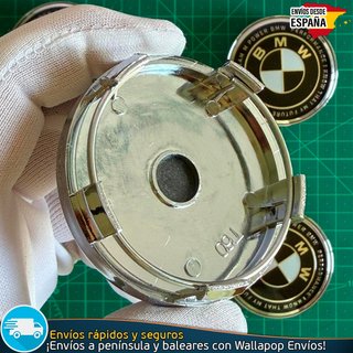Tapas BMW M Power 60mm x4 Tapacubos Bujes Llantas