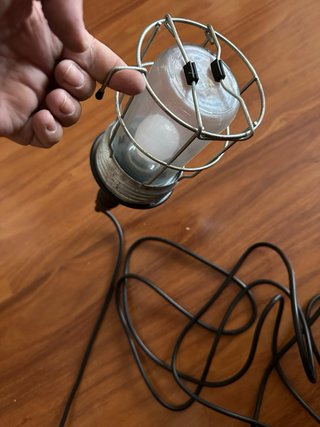 Lámpara de trabajo/taller con cable