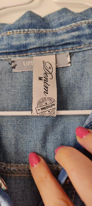 Camisa denim. Talla M