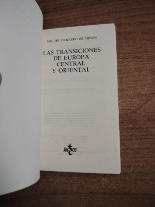 Las transiciones de Europa central y oriental