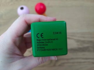 Juego de tuercas de madera