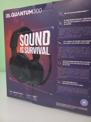 Auriculares Gaming JBL Quantum 300 Negros