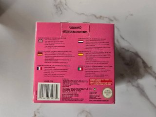 Nueva ! Game Boy Advance SP Girls Edition pink