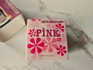 Nueva ! Game Boy Advance SP Girls Edition pink