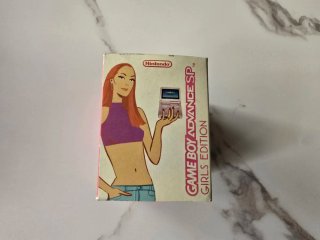 Nueva ! Game Boy Advance SP Girls Edition pink