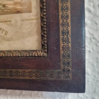 Cuadro Antiguo "Riqueza del Ahorro" - Siglo XIX/XX